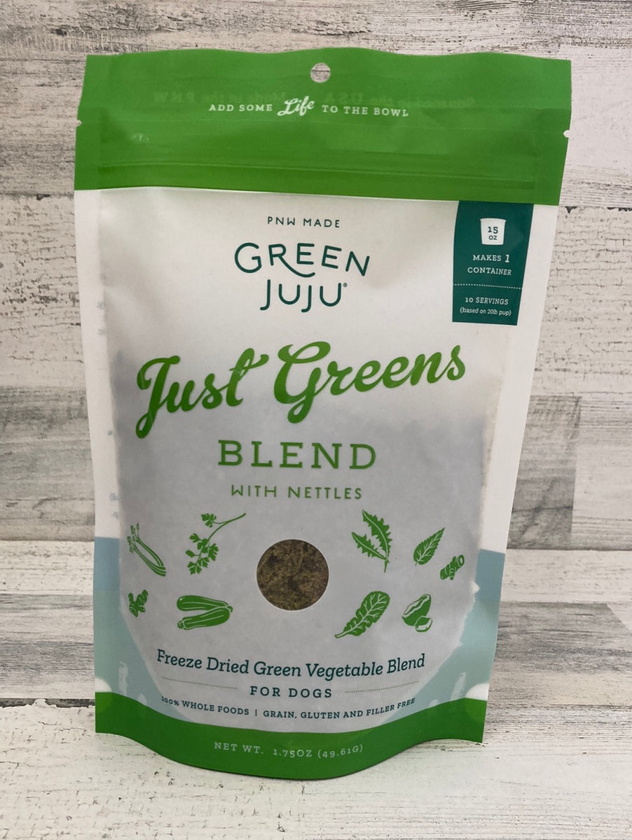 Green JuJu Freeze Dried Just Greens 1.75oz Green Tails Market