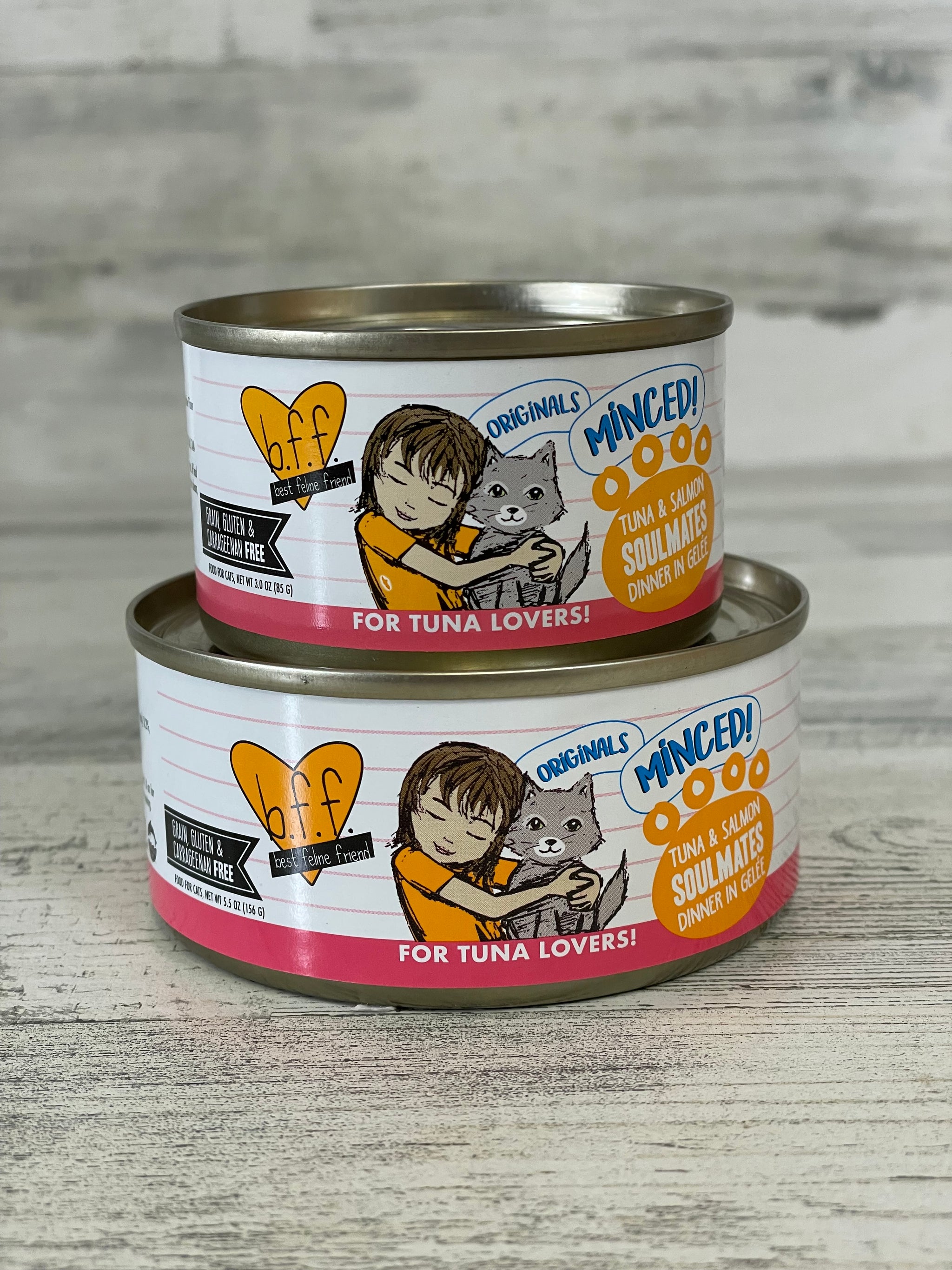 b.f.f. Tuna & Salmon Grain Free Can Cat Food