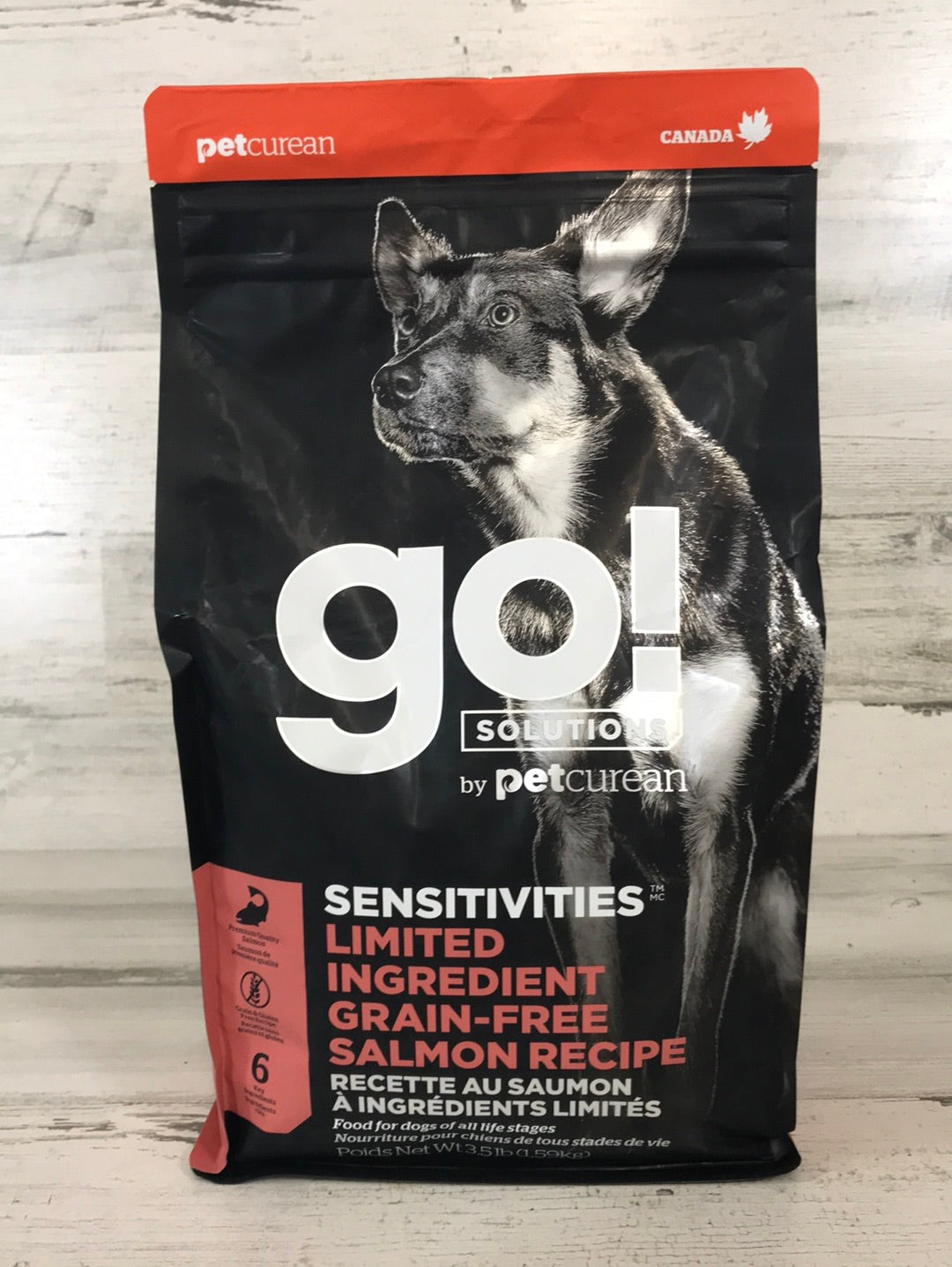 Salmon Ltd Dog Food Go! Solutions Sensitivities LID Salmon Grain