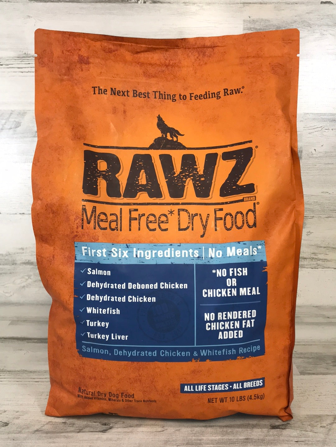 Rawz Salmon Dehydrated Chicken Whitefish Recipe Dry Dog Food Green Tails Market