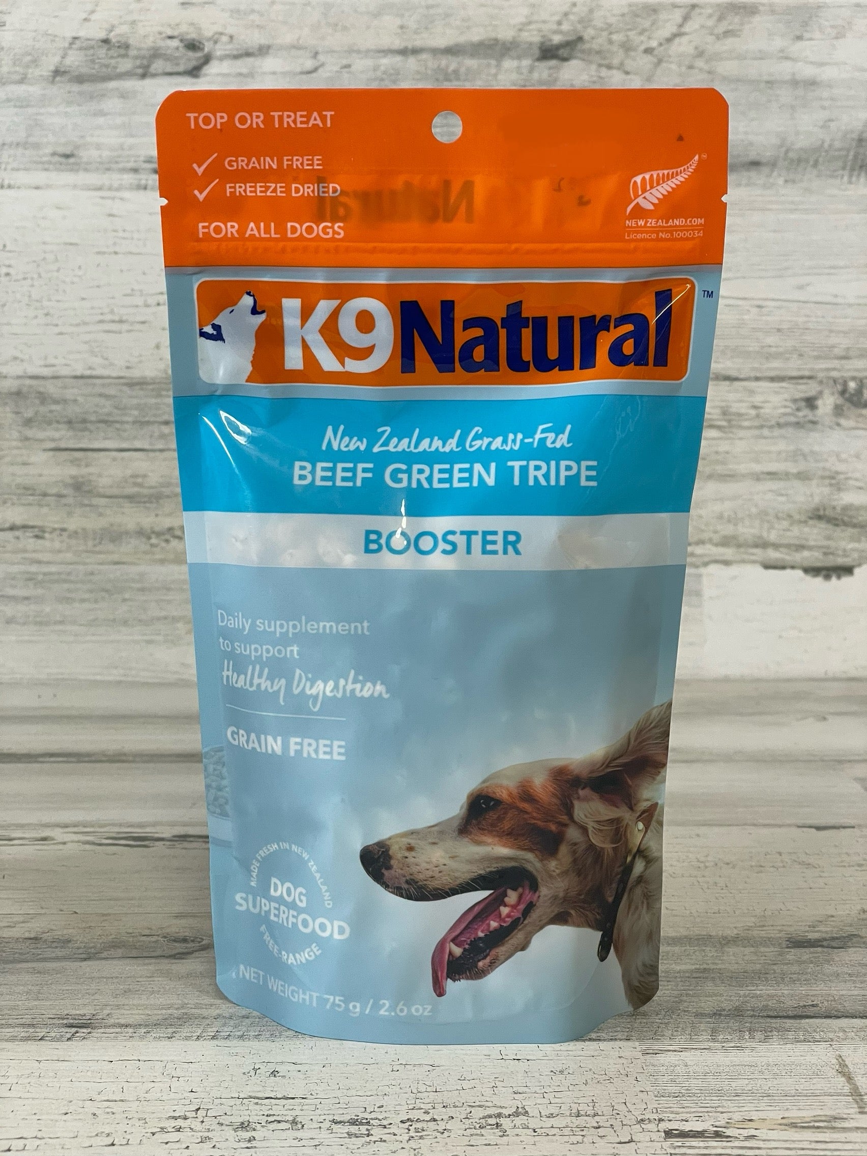K9 Natural Freeze-Dried Beef Green Tripe Booster