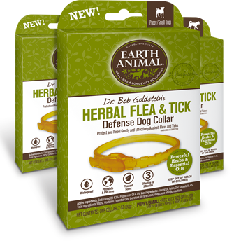 Earth Animal Herbal Flea Tick Collar Green Tails Market
