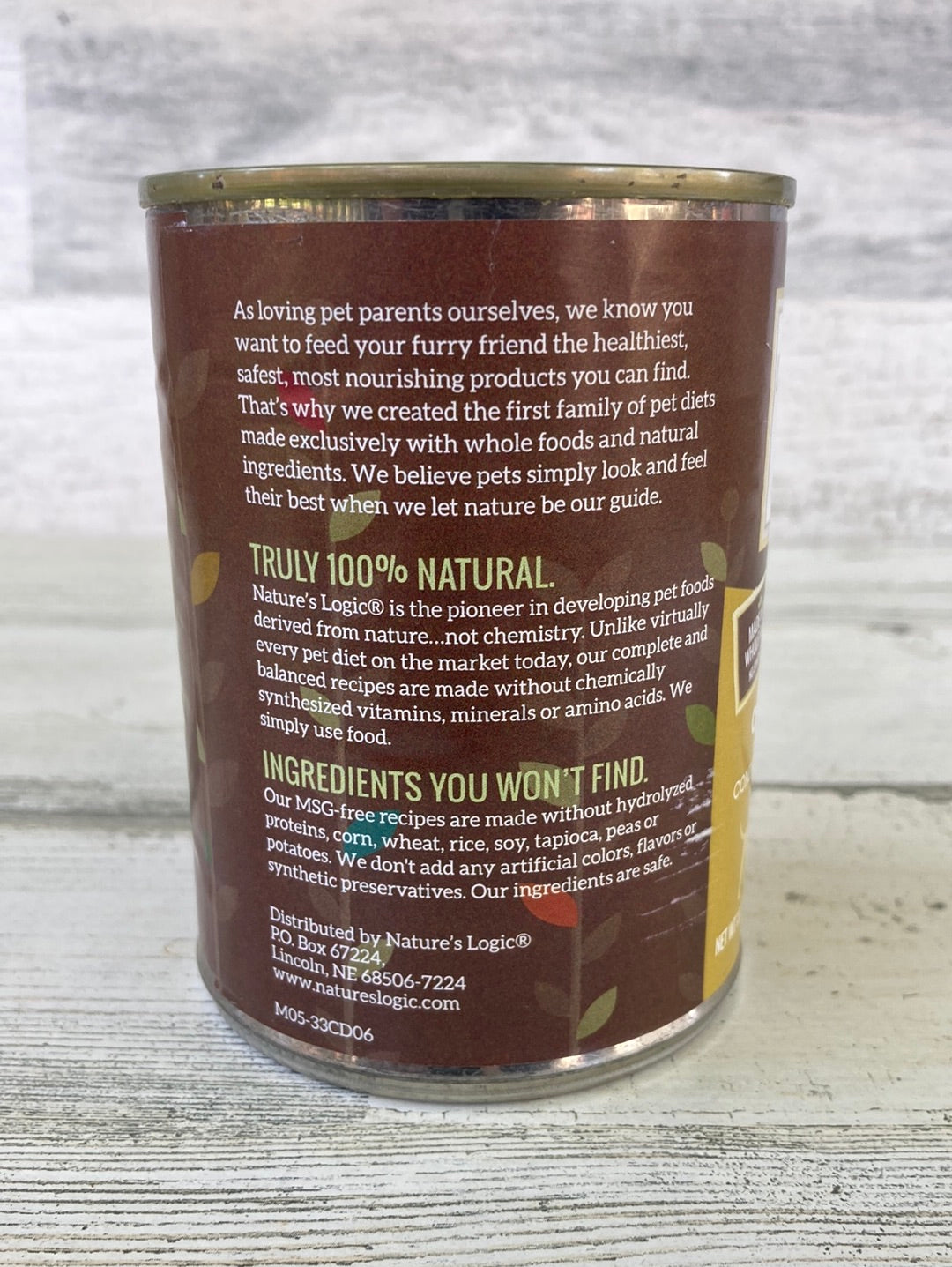 Nature's Logic Grain And Carb Free Dog Food Nature's Logic