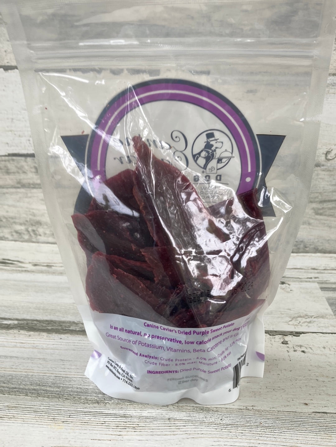 Canine Caviar Purple Sweet Potato Dog Treat
