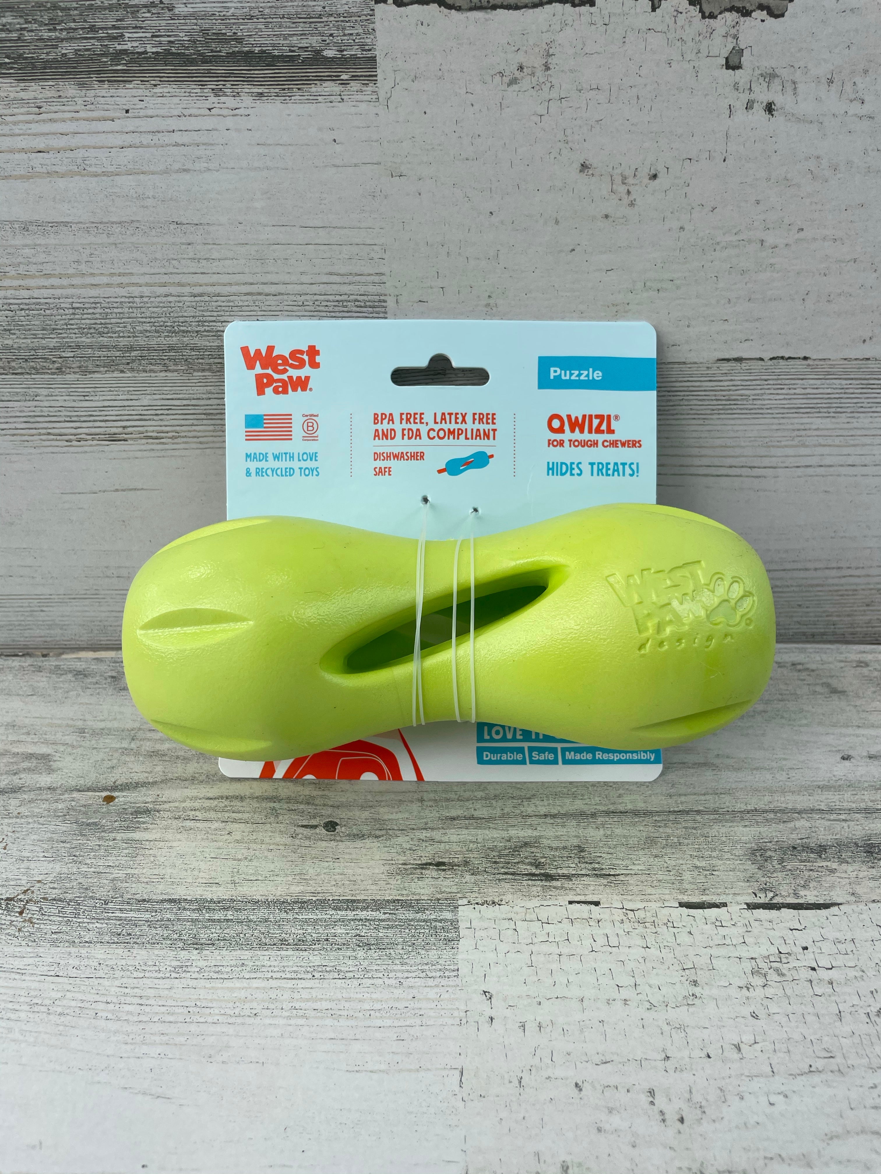 West Paw Large Qwizl Dog Toy